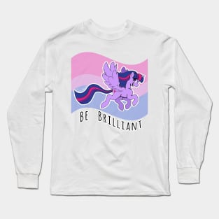 MLPRIDE Twilight Sparkle / Bisexual Long Sleeve T-Shirt